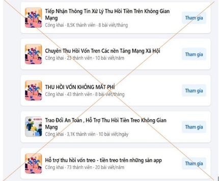 Cảnh báo thủ đoạn giúp nạn nhân thu hồi tiền bị lừa để chiếm đoạt tài sản- Ảnh 1. Cảnh báo thủ đoạn giúp nạn nhân thu hồi tiền bị lừa để chiếm đoạt tài sản- Ảnh 1.
