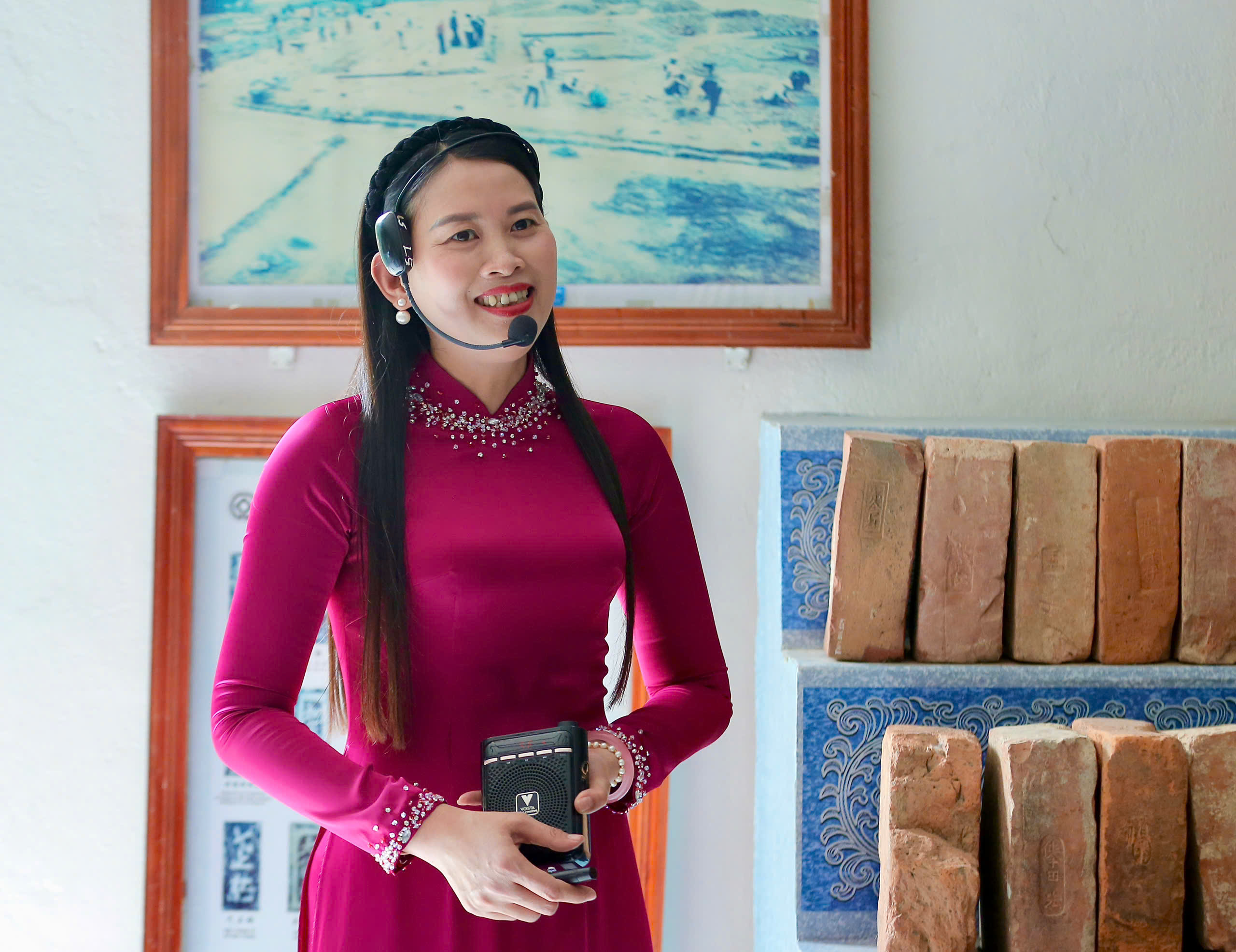 Thanh Hóa tổ chức cho phóng viên đi thực tế tại Thành Nhà Hồ- Ảnh 4. Thanh Hóa tổ chức cho phóng viên đi thực tế tại Thành Nhà Hồ- Ảnh 4.