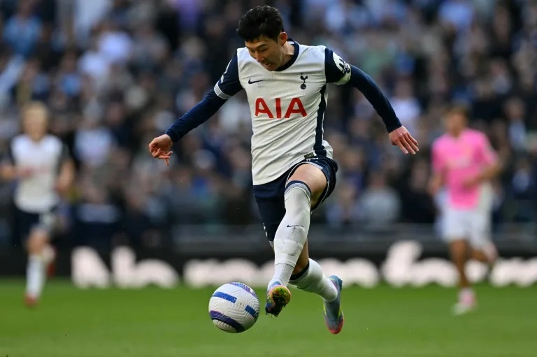 Tiền đạo Son Heung-min của Tottenham. (Ảnh: Glyn KIRK) Tiền đạo Son Heung-min của Tottenham. (Ảnh: Glyn KIRK)