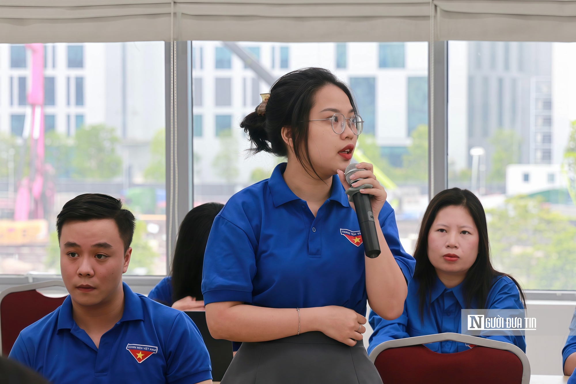 Chủ tịch Hội Luật gia Việt Nam đối thoại với đoàn viên thanh niên- Ảnh 7. Chủ tịch Hội Luật gia Việt Nam đối thoại với đoàn viên thanh niên- Ảnh 7.