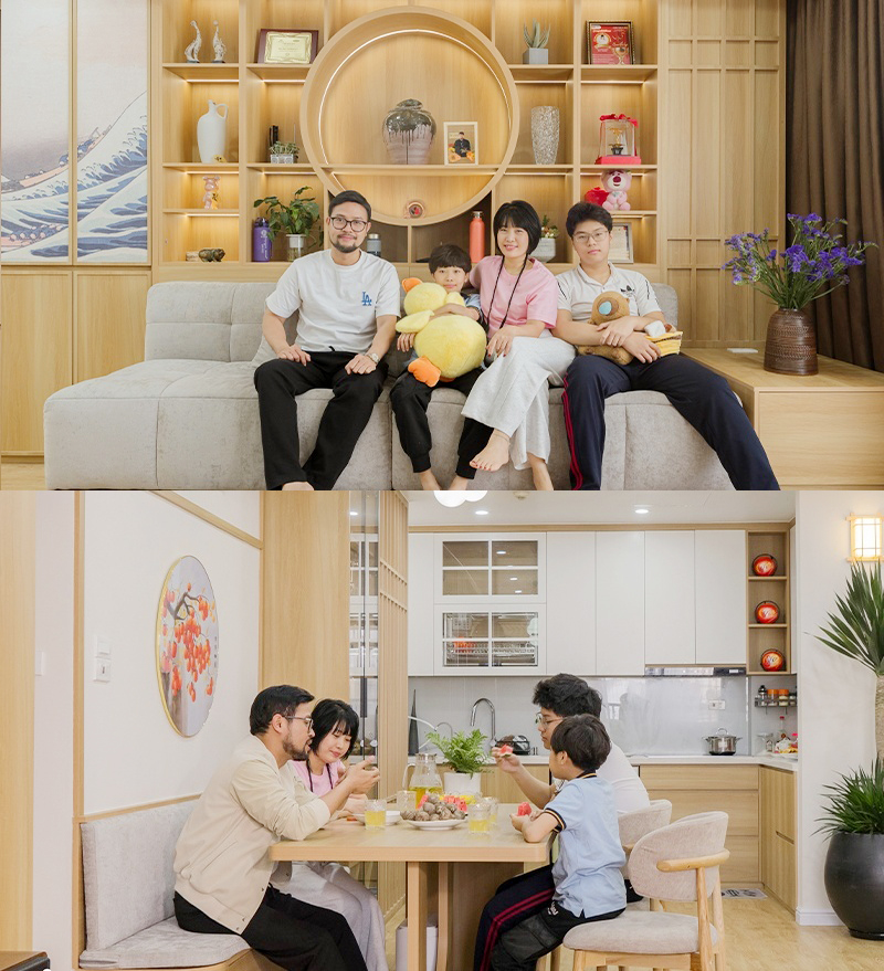 NSƯT Thái Sơn: Tậu chung cư cao cấp 153m2 giữa lòng Hà Nội, lần đầu công khai hình ảnh vợ con- Ảnh 6. NSƯT Thái Sơn: Tậu chung cư cao cấp 153m2 giữa lòng Hà Nội, lần đầu công khai hình ảnh vợ con- Ảnh 6.
