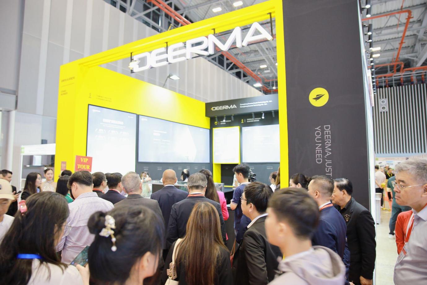 DEERMA ghi dấu ấn mạnh mẽ tại triển lãm China Homelife Vietnam 2025 với loạt sản phẩm gia dụng thông minh- Ảnh 1. DEERMA ghi dấu ấn mạnh mẽ tại triển lãm China Homelife Vietnam 2025 với loạt sản phẩm gia dụng thông minh- Ảnh 1.