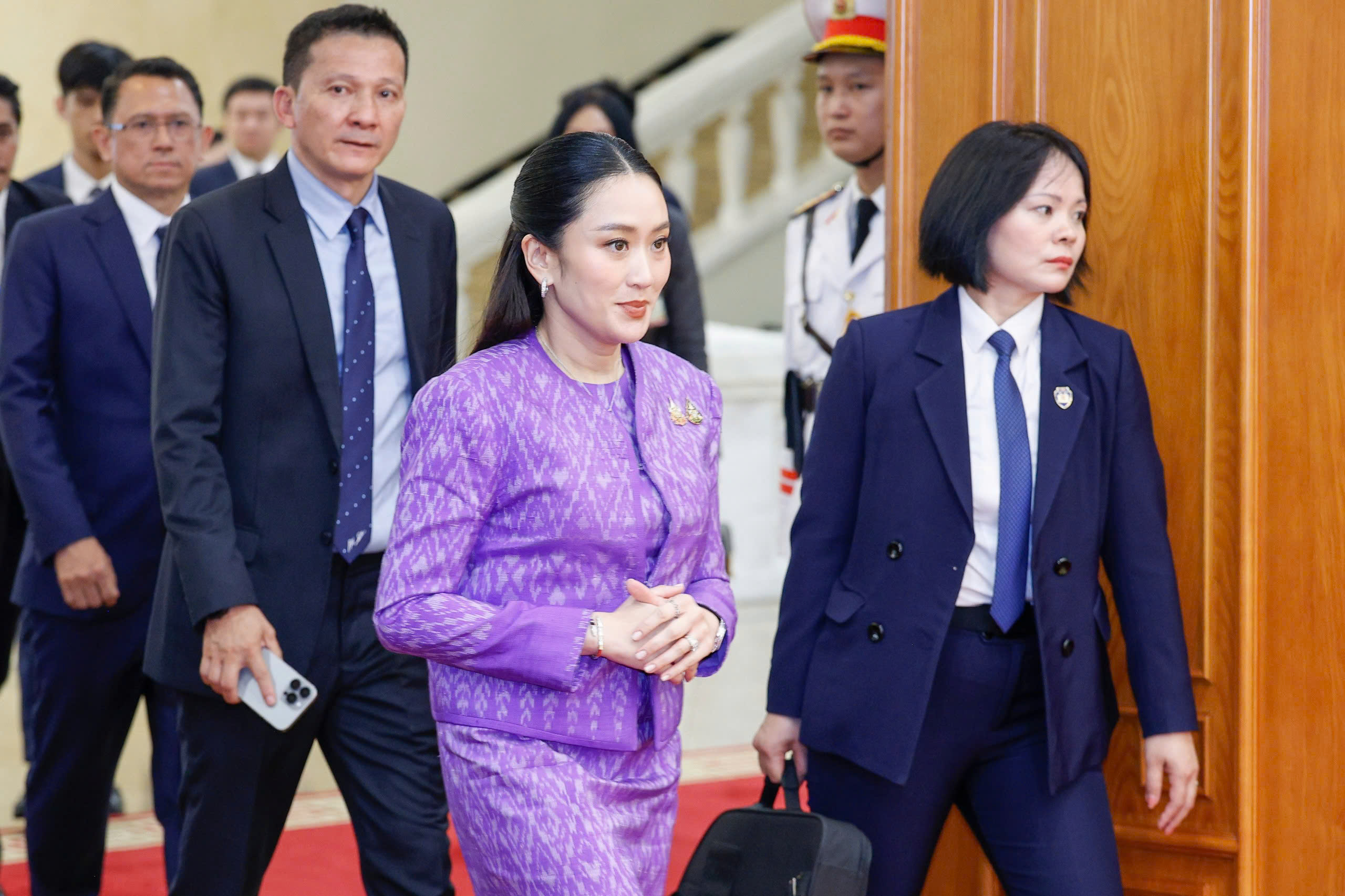 Tổng Bí thư Tô Lâm tiếp Thủ tướng Thái Lan - Ảnh 1. Tổng Bí thư Tô Lâm tiếp Thủ tướng Thái Lan - Ảnh 1.