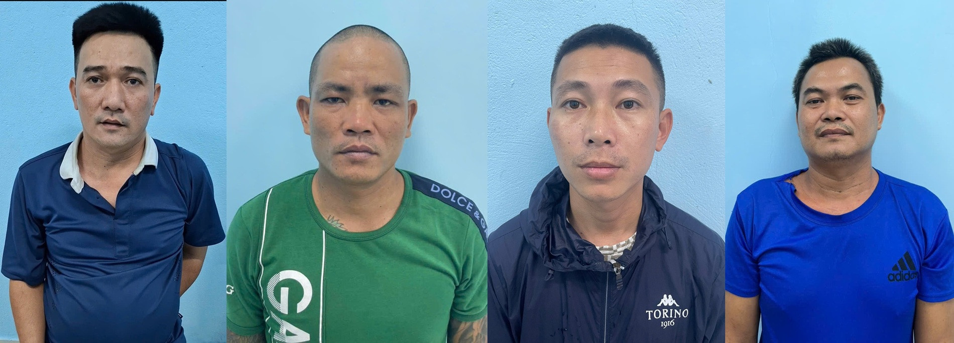 4 đối tượng bị khởi tố. (Ảnh: CACC) 4 đối tượng bị khởi tố. (Ảnh: CACC)