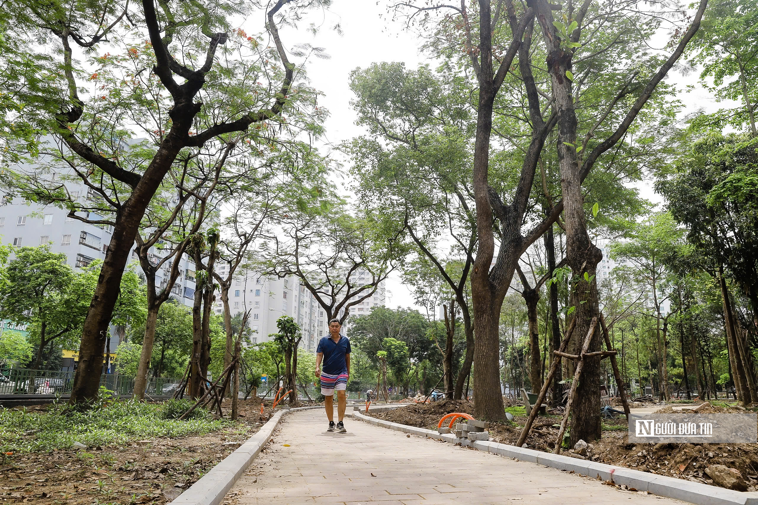 Hà Nội: Diện mạo mới của công viên Cầu Giấy sau 3 tháng cải tạo- Ảnh 7. Hà Nội: Diện mạo mới của công viên Cầu Giấy sau 3 tháng cải tạo- Ảnh 7.