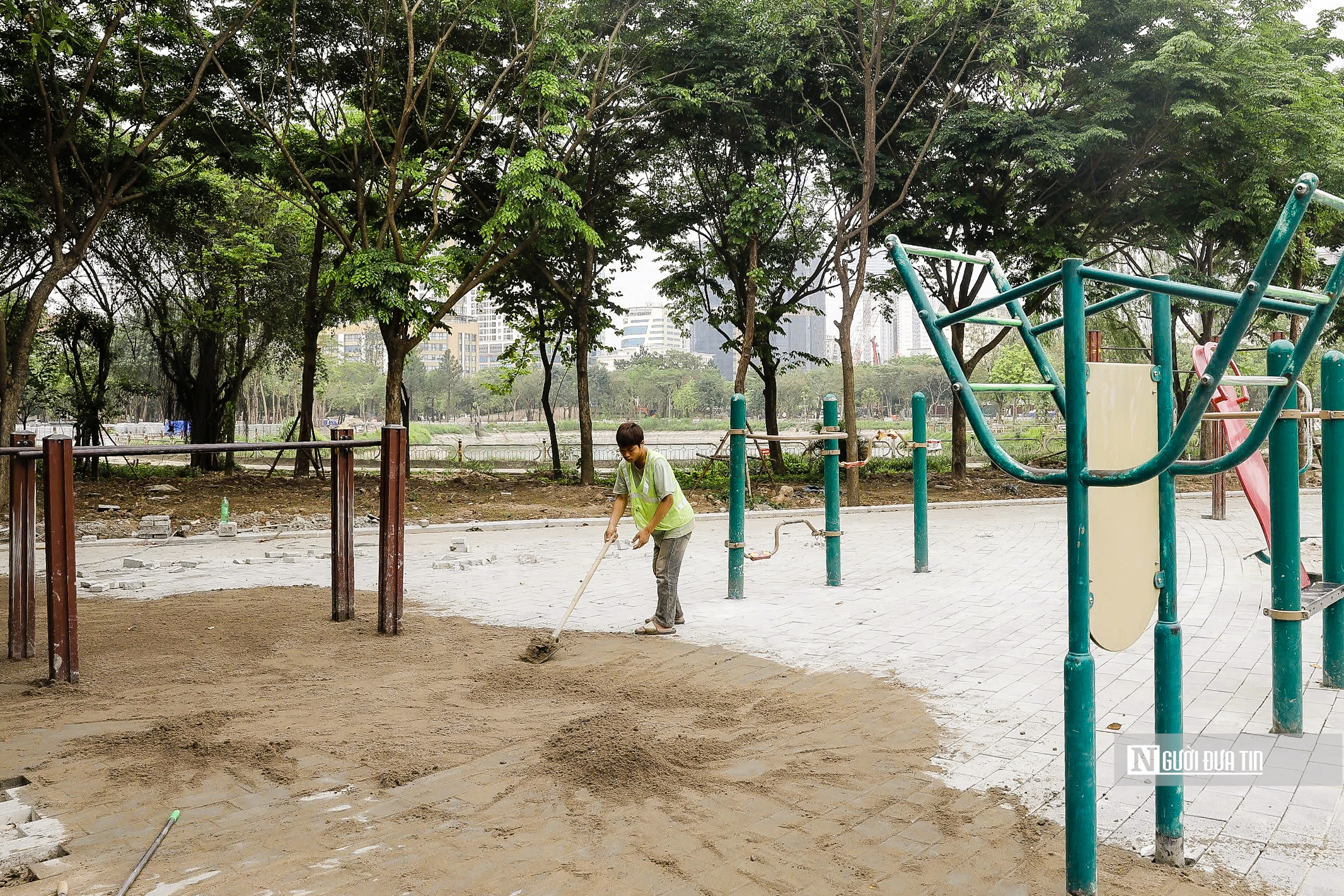 Hà Nội: Diện mạo mới của công viên Cầu Giấy sau 3 tháng cải tạo- Ảnh 9. Hà Nội: Diện mạo mới của công viên Cầu Giấy sau 3 tháng cải tạo- Ảnh 9.