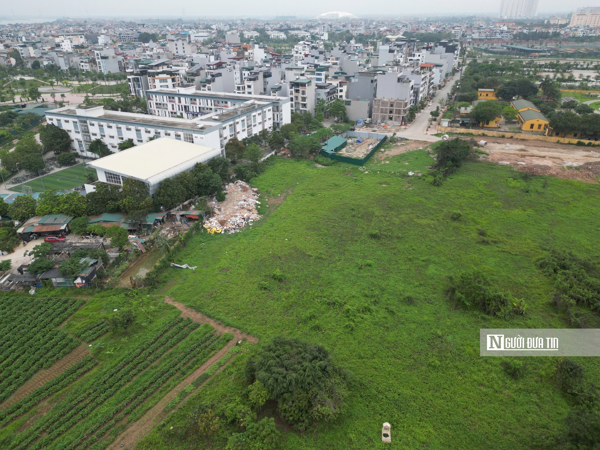 Hà Nội: Hồ điều hoà rộng gần 6ha tại quận Long Biên đang thành hình- Ảnh 4. Hà Nội: Hồ điều hoà rộng gần 6ha tại quận Long Biên đang thành hình- Ảnh 4.