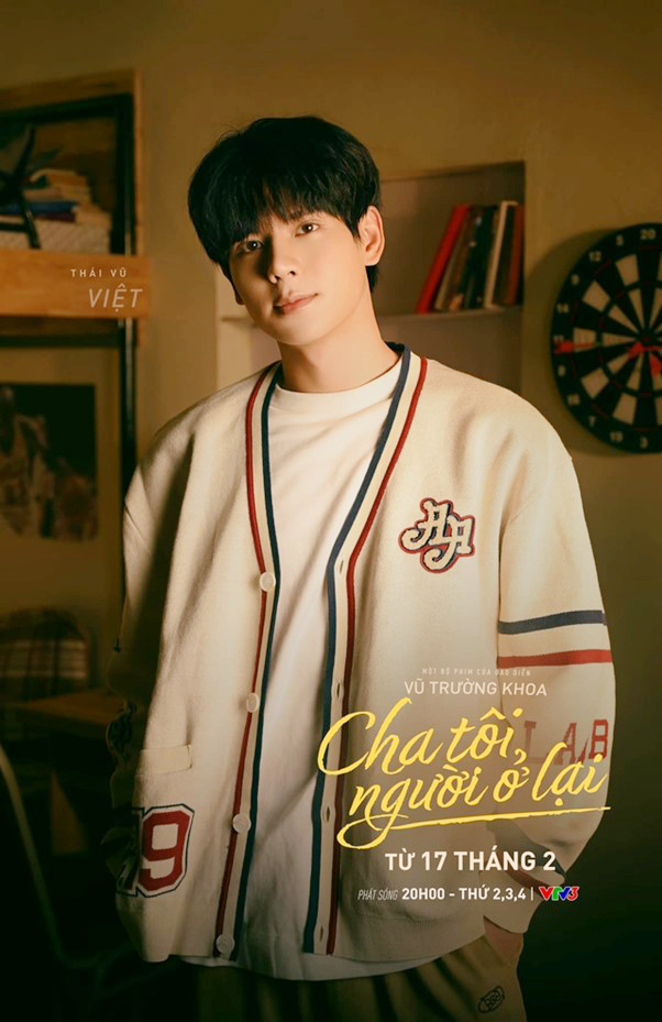 Hot boy Thái Vũ trong "Cha tôi, người ở lại", khiến khán giả ngạc nhiên- Ảnh 2. Hot boy Thái Vũ trong "Cha tôi, người ở lại", khiến khán giả ngạc nhiên- Ảnh 2.