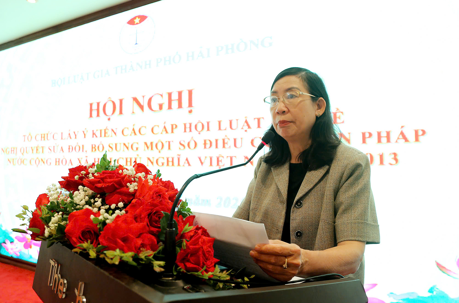 Hội Luật gia Tp.Hải Phòng lấy ý kiến về việc sửa đổi Hiến pháp- Ảnh 1. Hội Luật gia Tp.Hải Phòng lấy ý kiến về việc sửa đổi Hiến pháp- Ảnh 1.