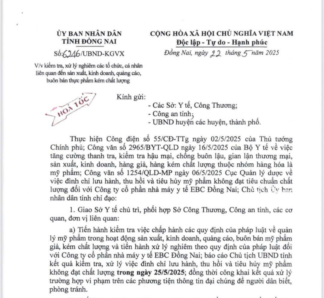 Đồng Nai mạnh tay dẹp loạn mỹ phẩm, thực phẩm kém chất lượng- Ảnh 1. Đồng Nai mạnh tay dẹp loạn mỹ phẩm, thực phẩm kém chất lượng- Ảnh 1.