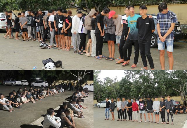 Ngăn chặn vụ tổ chức đua xe trái phép, tạm giữ 47 đối tượng- Ảnh 1. Ngăn chặn vụ tổ chức đua xe trái phép, tạm giữ 47 đối tượng- Ảnh 1.