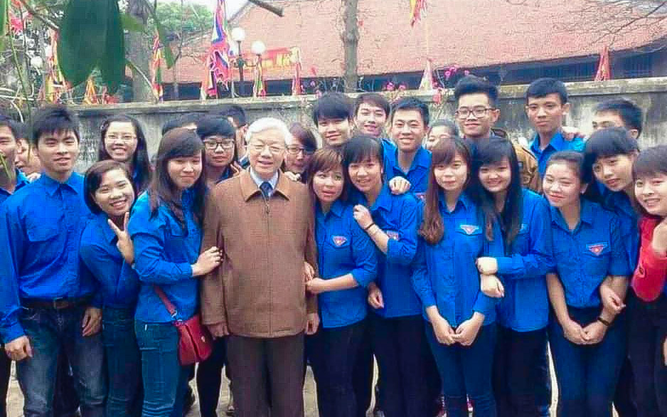Cố Tổng Bí thư Nguyễn Phú Trọng trong “vòng tay” quê hương- Ảnh 4. Cố Tổng Bí thư Nguyễn Phú Trọng trong “vòng tay” quê hương- Ảnh 4.