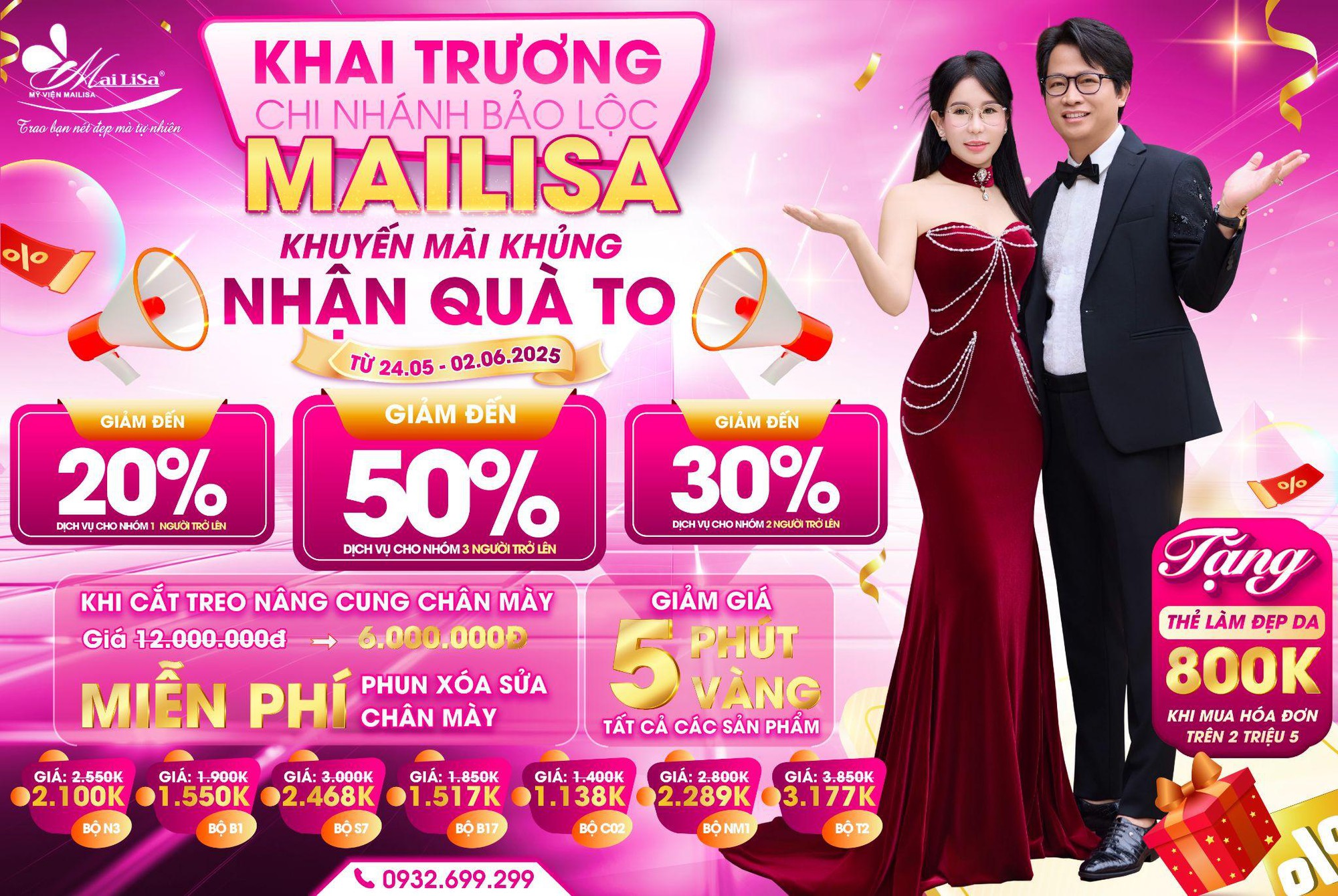 Thẩm mỹ viện Mailisa chính thức khai trương chi nhánh thứ 17 tại Bảo Lộc, khẳng định vị thế thương hiệu thẩm mỹ hàng đầu Việt Nam- Ảnh 5.