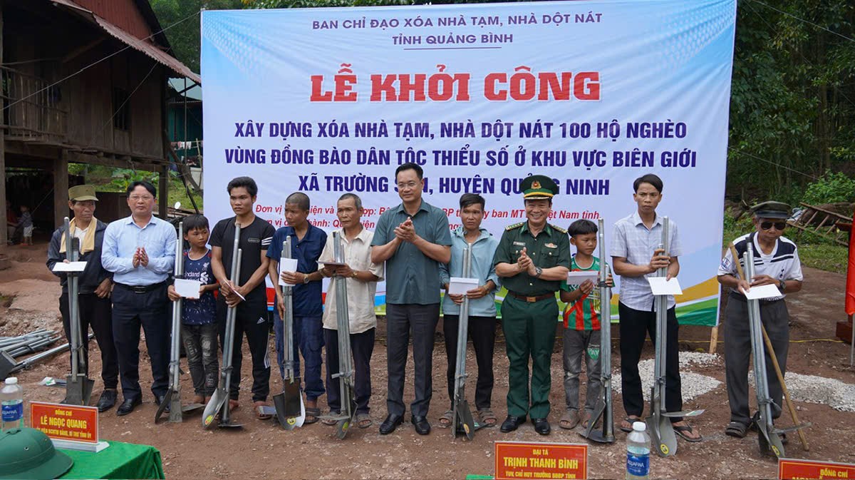 Quảng Bình cơ bản hoàn thành chương trình xóa nhà tạm, nhà dột nát trước ngày 2/9- Ảnh 2. Quảng Bình cơ bản hoàn thành chương trình xóa nhà tạm, nhà dột nát trước ngày 2/9- Ảnh 2.