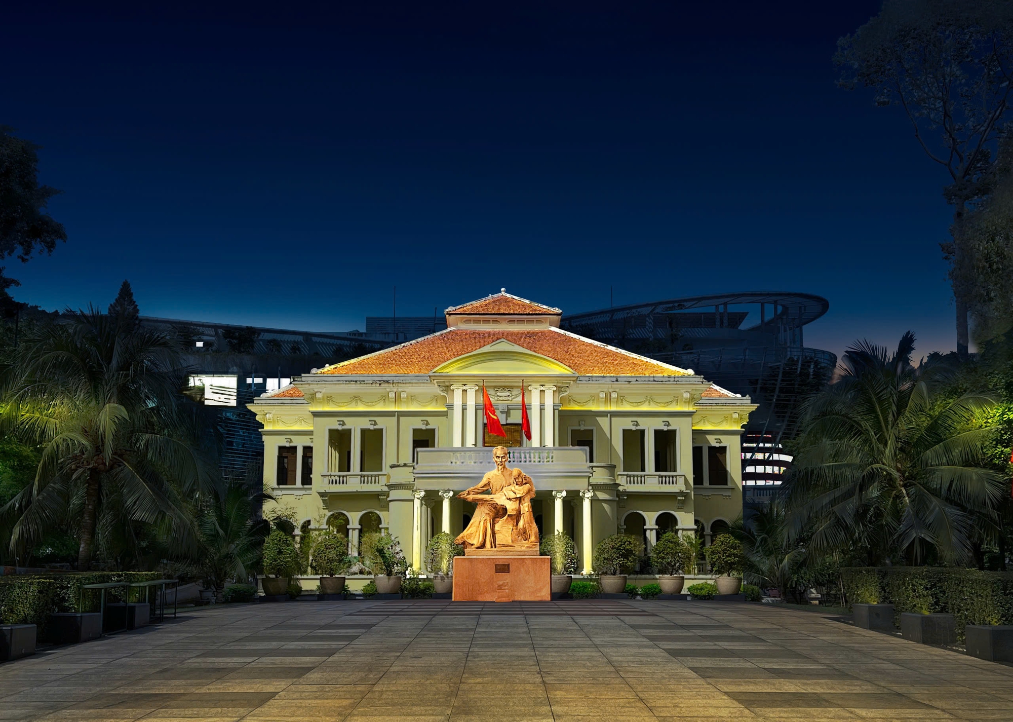 Tp.HCM sẽ "lên đèn" chiếu sáng loạt biểu tượng kiến trúc nổi bật- Ảnh 2. Tp.HCM sẽ "lên đèn" chiếu sáng loạt biểu tượng kiến trúc nổi bật- Ảnh 2.