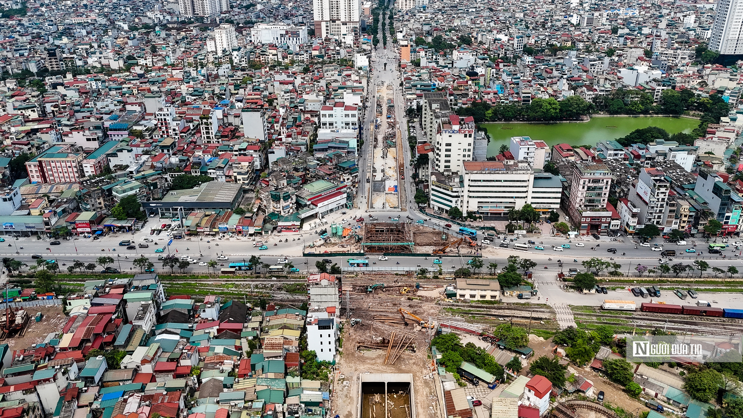 Dự án hầm chui gần 800 tỷ đồng ở Hà Nội sau 2 năm thi công- Ảnh 3. Dự án hầm chui gần 800 tỷ đồng ở Hà Nội sau 2 năm thi công- Ảnh 3.
