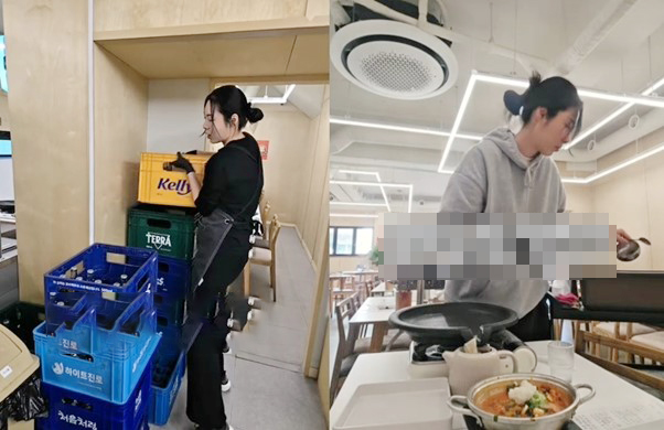 Nữ siêu mẫu nổi tiếng, nay sa cơ đi làm phục vụ nhà hàng- Ảnh 1. Nữ siêu mẫu nổi tiếng, nay sa cơ đi làm phục vụ nhà hàng- Ảnh 1.