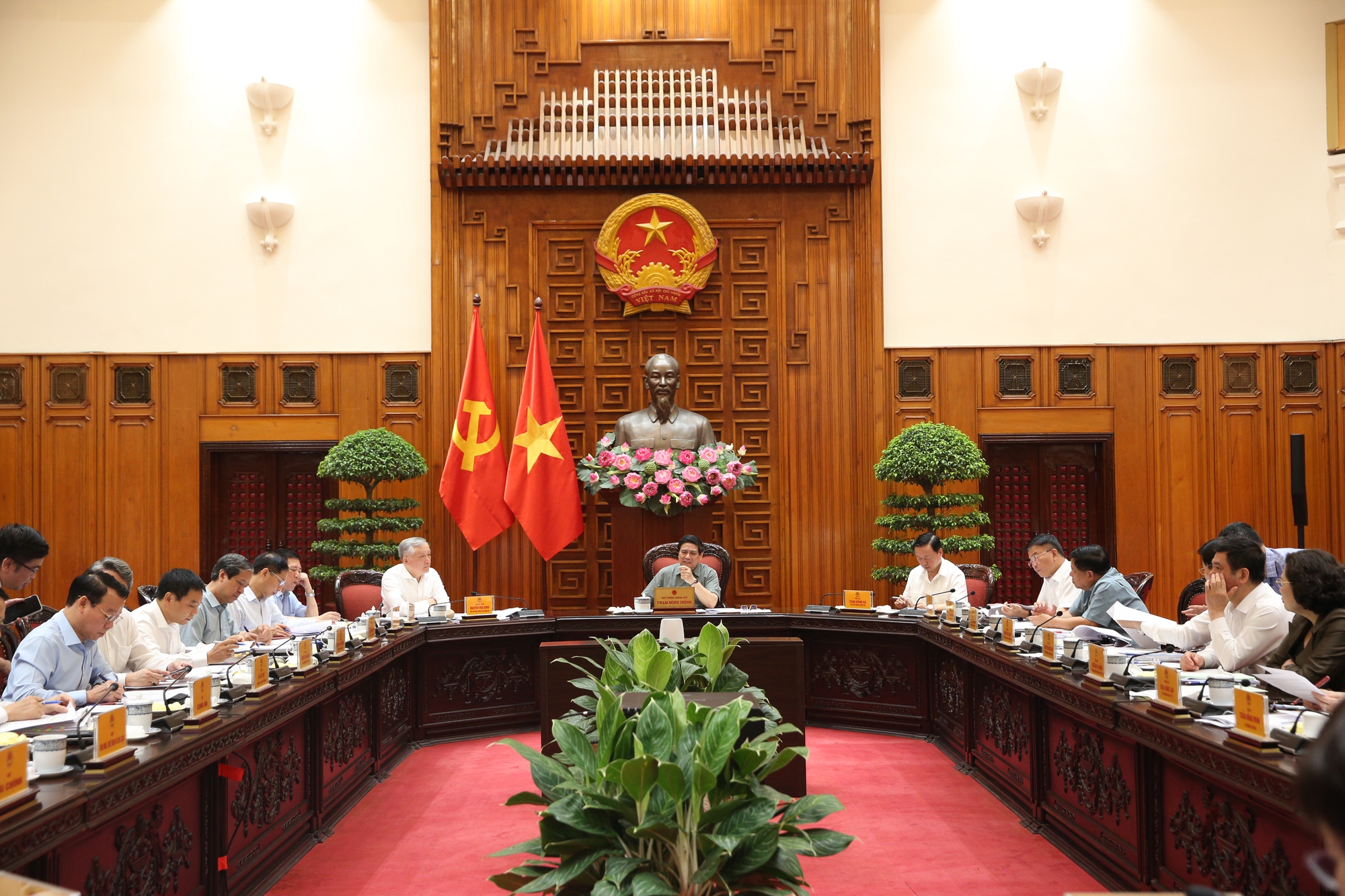 Thường trực Chính phủ cho ý kiến về nhiều nội dung quan trọng- Ảnh 2. Thường trực Chính phủ cho ý kiến về nhiều nội dung quan trọng- Ảnh 2.
