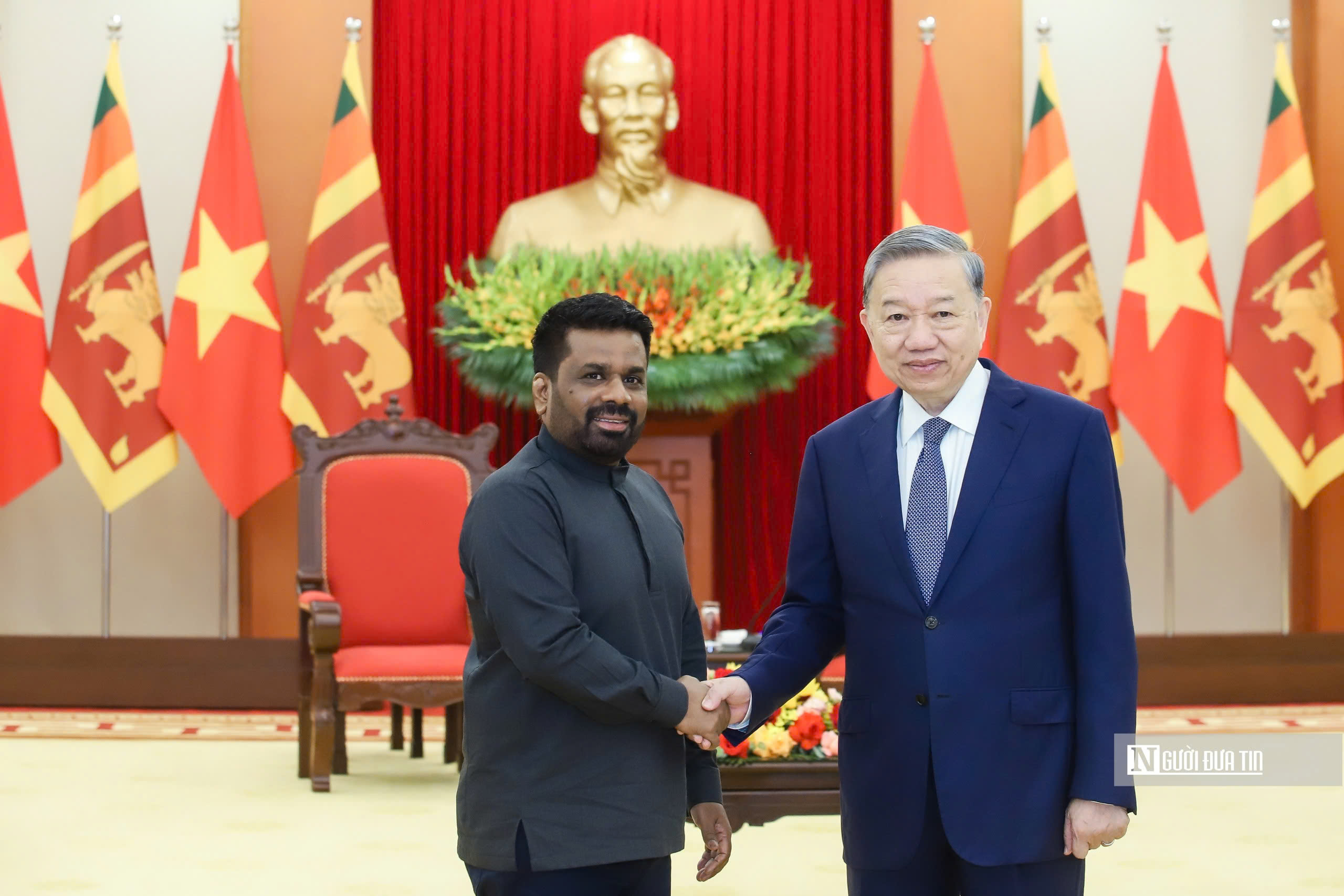 Tổng Bí thư Tô Lâm tiếp Tổng thống Sri Lanka- Ảnh 1. Tổng Bí thư Tô Lâm tiếp Tổng thống Sri Lanka- Ảnh 1.