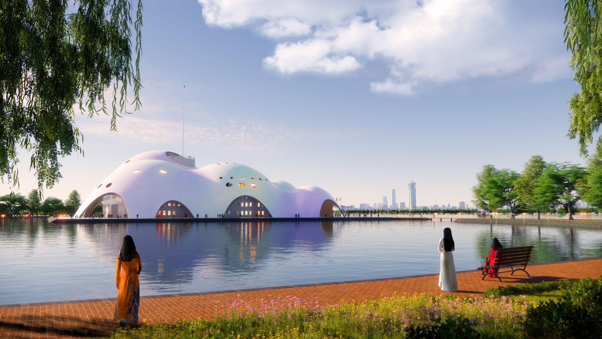 Hà Nội xuất hiện kiệt tác mới: Huyền thoại kiến trúc Renzo Piano thiết kế Nhà hát Opera mang tầm quốc tế- Ảnh 5. Hà Nội xuất hiện kiệt tác mới: Huyền thoại kiến trúc Renzo Piano thiết kế Nhà hát Opera mang tầm quốc tế- Ảnh 5.
