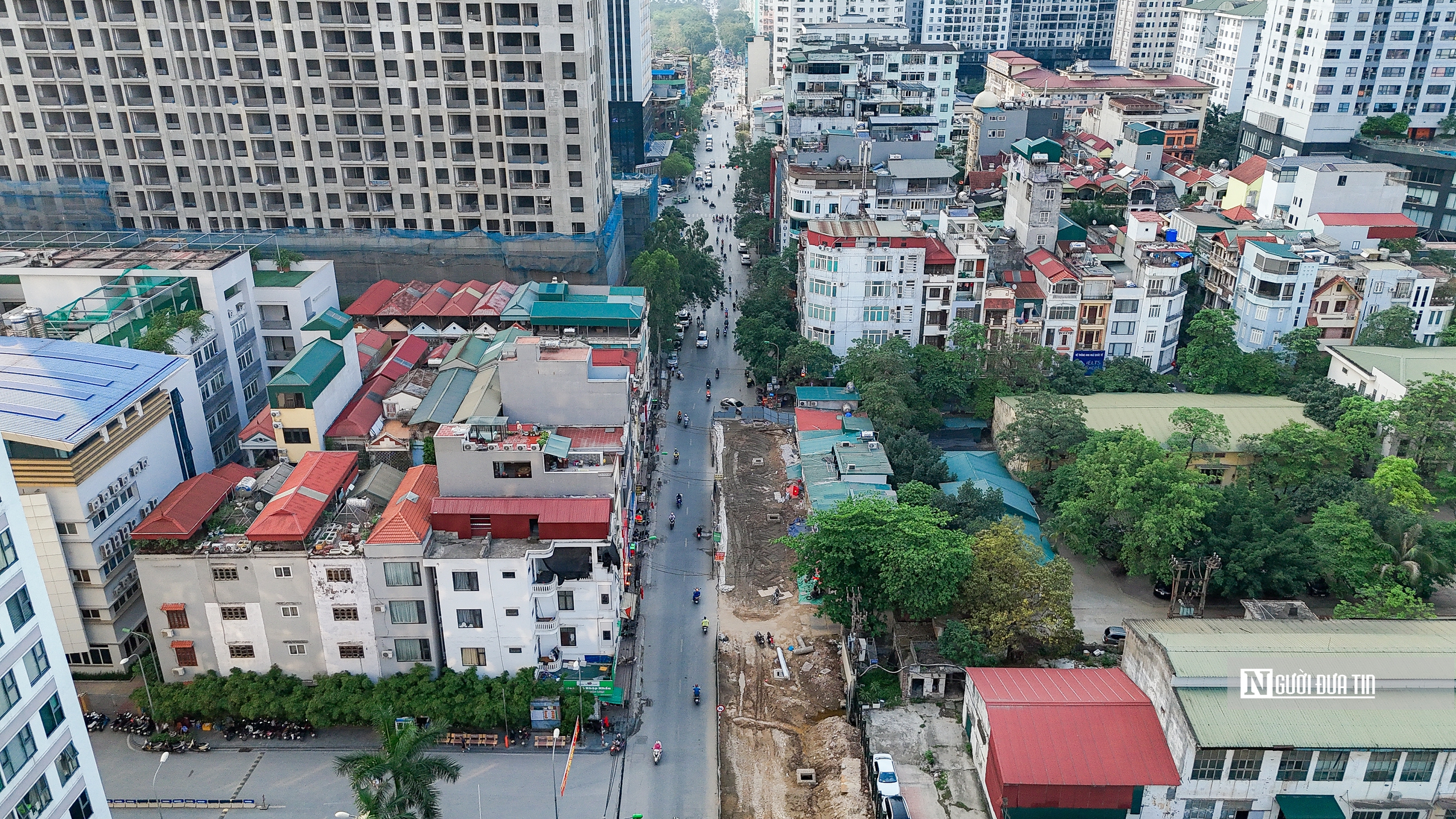 Hà Nội: Ì ạch thi công tuyến đường Nguyễn Tuân trị giá gần 400 tỷ đồng- Ảnh 2. Hà Nội: Ì ạch thi công tuyến đường Nguyễn Tuân trị giá gần 400 tỷ đồng- Ảnh 2.
