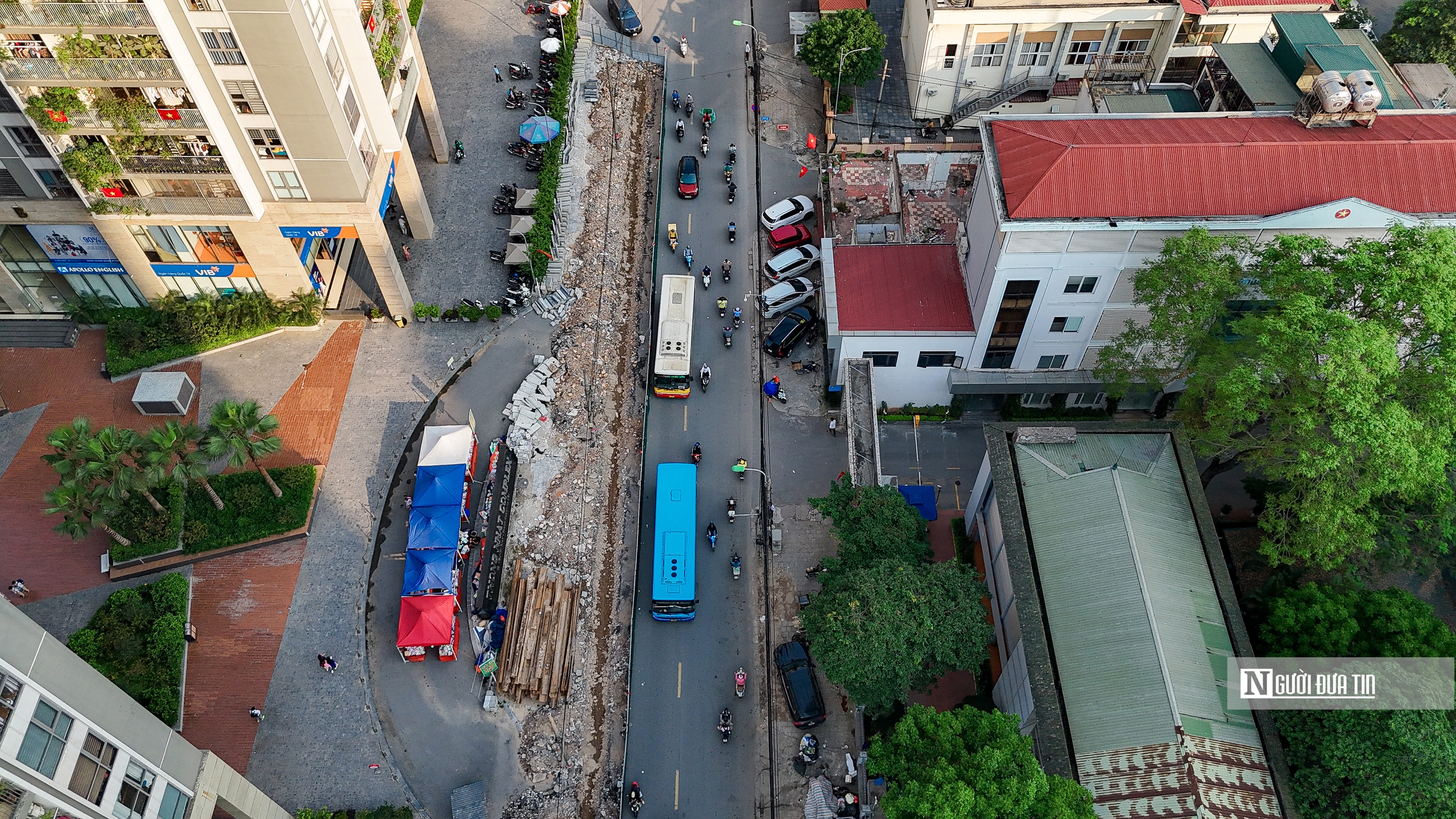 Hà Nội: Ì ạch thi công tuyến đường Nguyễn Tuân trị giá gần 400 tỷ đồng- Ảnh 11. Hà Nội: Ì ạch thi công tuyến đường Nguyễn Tuân trị giá gần 400 tỷ đồng- Ảnh 11.