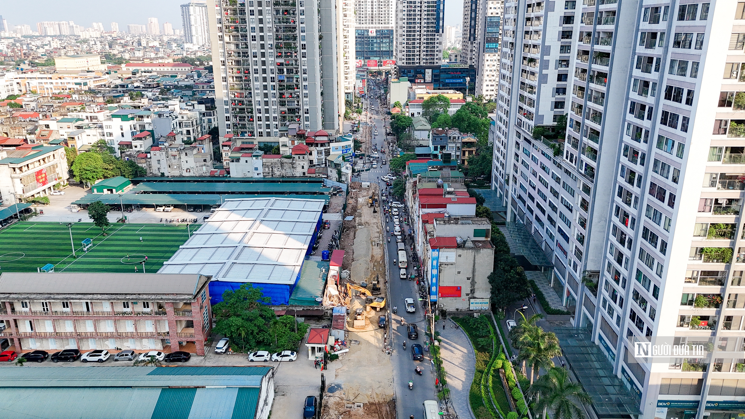Hà Nội: Ì ạch thi công tuyến đường Nguyễn Tuân trị giá gần 400 tỷ đồng- Ảnh 1. Hà Nội: Ì ạch thi công tuyến đường Nguyễn Tuân trị giá gần 400 tỷ đồng- Ảnh 1.