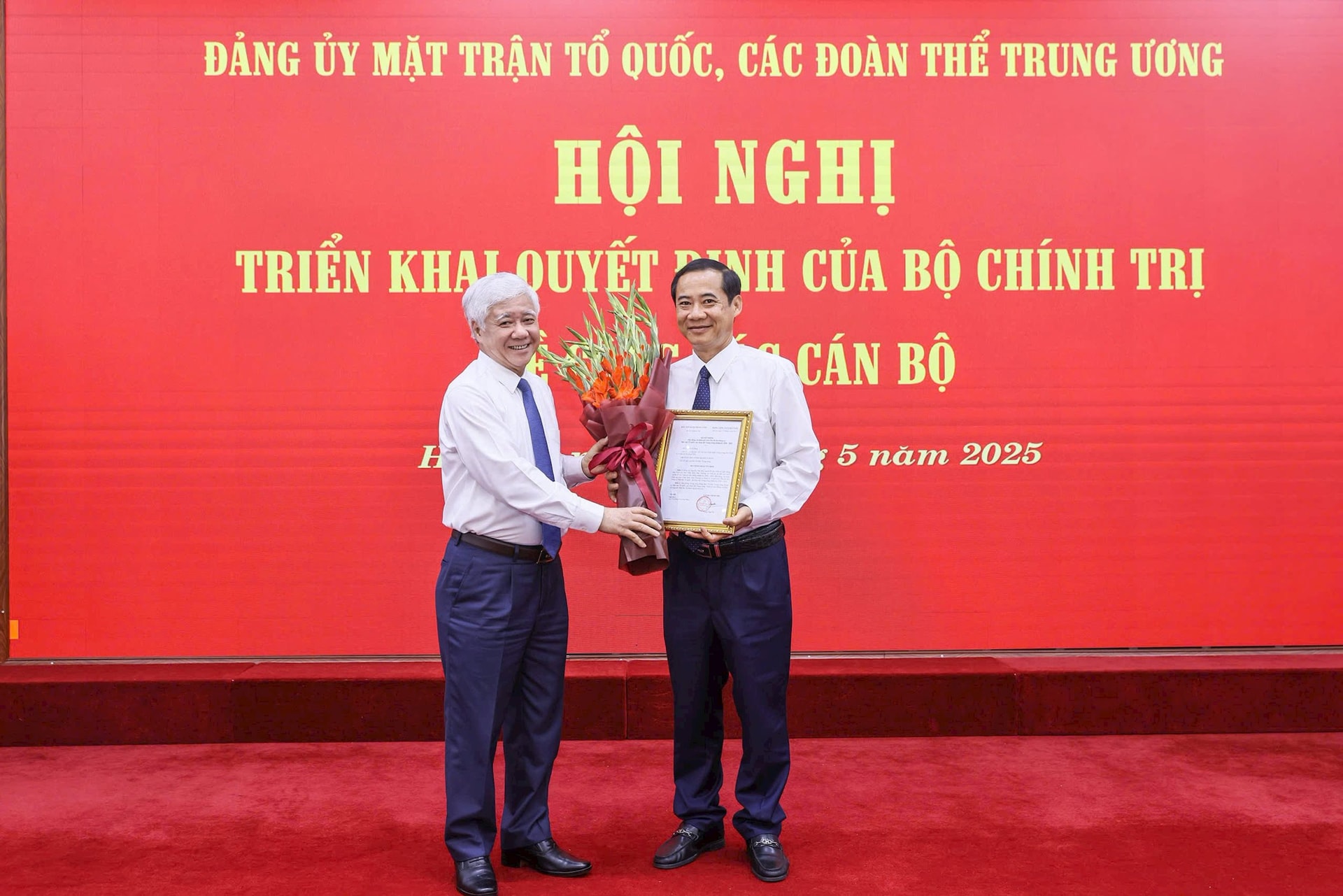 Điều động ông Nguyễn Thái Học làm Phó Bí thư Đảng ủy Mặt trận Tổ quốc, các đoàn thể Trung ương- Ảnh 1. Điều động ông Nguyễn Thái Học làm Phó Bí thư Đảng ủy Mặt trận Tổ quốc, các đoàn thể Trung ương- Ảnh 1.