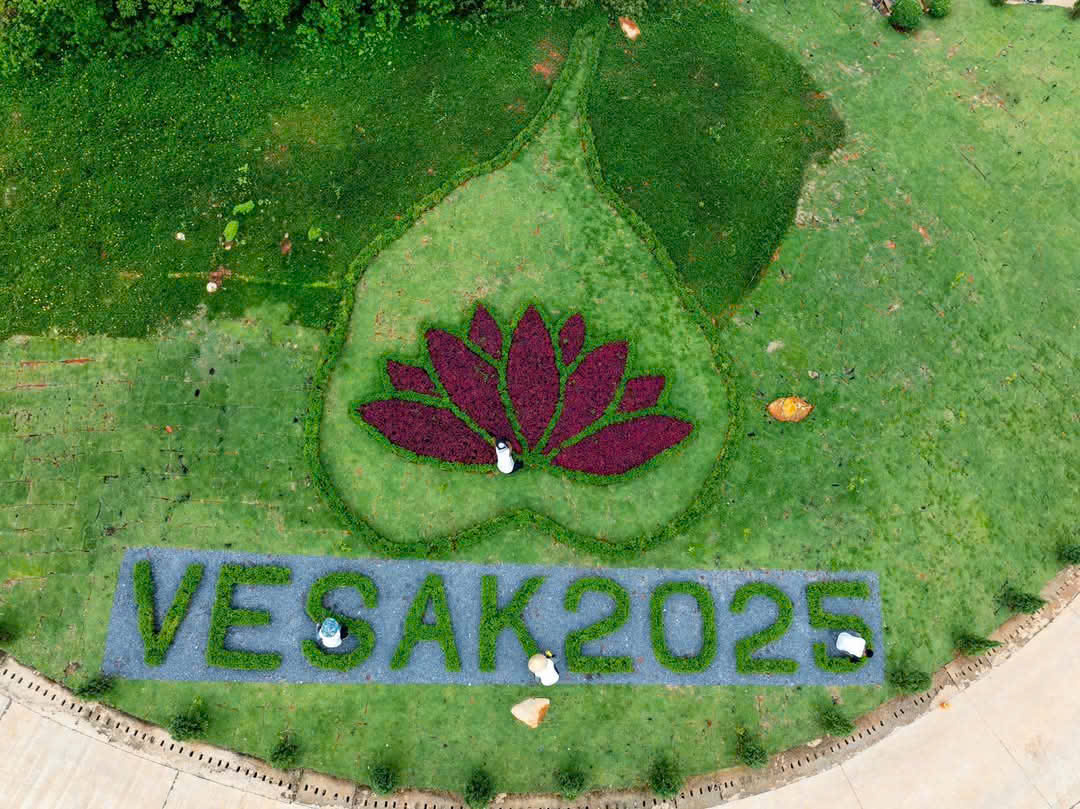 Núi Bà Đen đón đại biểu về tham dự đại lễ Vesak 2025- Ảnh 1. Núi Bà Đen đón đại biểu về tham dự đại lễ Vesak 2025- Ảnh 1.