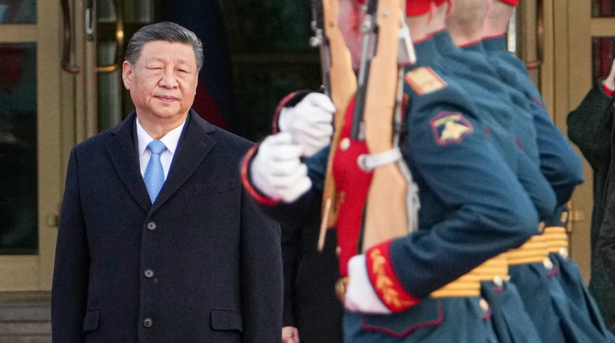 Mong đợi gì từ cuộc hội đàm giữa ông Tập Cận Bình và ông Vladimir Putin tại Moscow?- Ảnh 1. Mong đợi gì từ cuộc hội đàm giữa ông Tập Cận Bình và ông Vladimir Putin tại Moscow?- Ảnh 1.