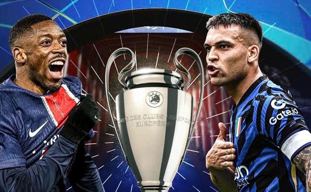 Trận chung kết Champions League 2024 giữa PSG và Inter Milan sẽ diễn ra tại Allianz Arena. Trận chung kết Champions League 2024 giữa PSG và Inter Milan sẽ diễn ra tại Allianz Arena.