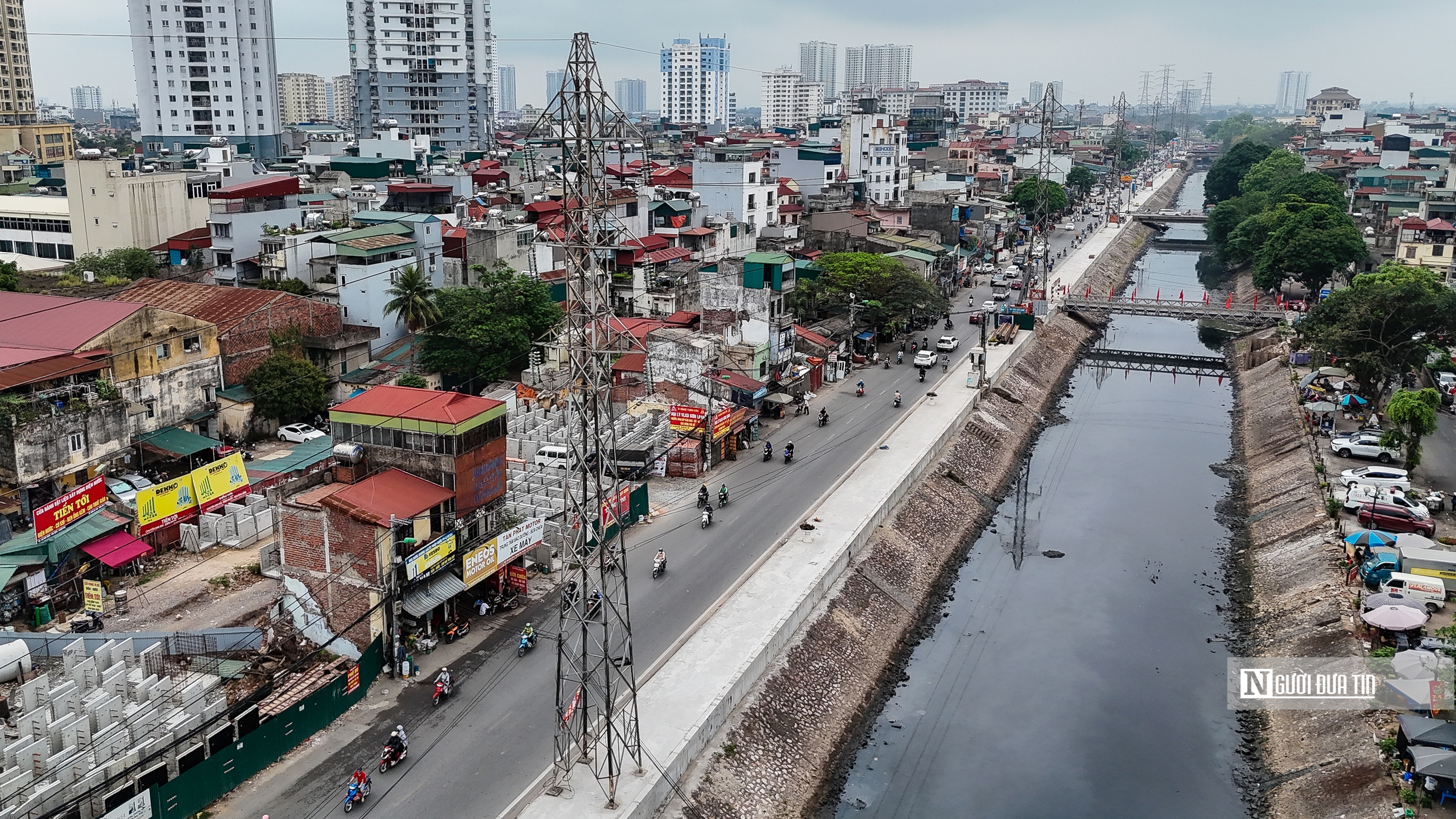 Hà Nội: Ì ạch thi công mở rộng đường Tam Trinh trị giá hơn 3.000 tỷ đồng- Ảnh 4. Hà Nội: Ì ạch thi công mở rộng đường Tam Trinh trị giá hơn 3.000 tỷ đồng- Ảnh 4.