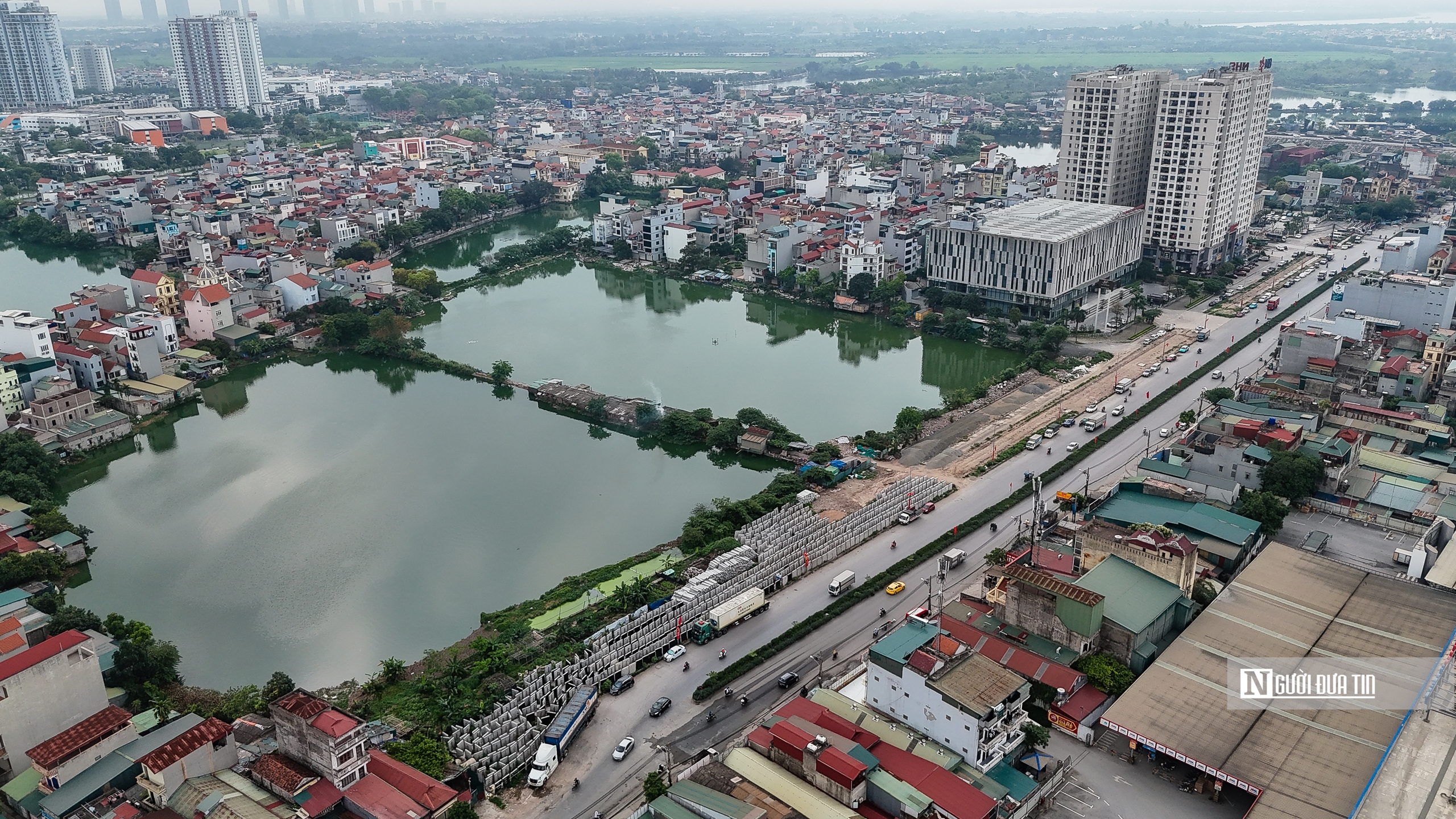 Hà Nội: Ì ạch thi công mở rộng đường Tam Trinh trị giá hơn 3.000 tỷ đồng- Ảnh 7. Hà Nội: Ì ạch thi công mở rộng đường Tam Trinh trị giá hơn 3.000 tỷ đồng- Ảnh 7.