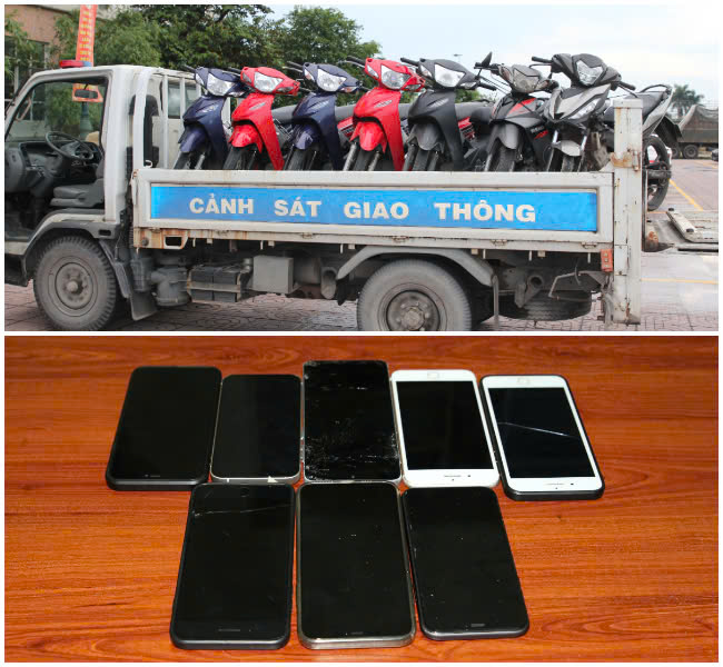 Bắt nhóm thanh niên dùng hung khí đánh nhau trong đêm ở Nghệ An- Ảnh 2. Bắt nhóm thanh niên dùng hung khí đánh nhau trong đêm ở Nghệ An- Ảnh 2.