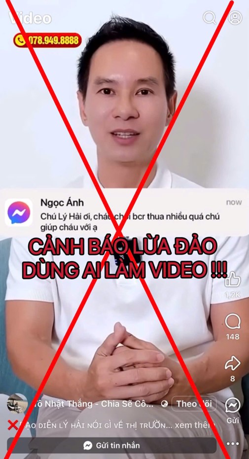 Lý Hải – Minh Hà lên tiếng cảnh báo về lừa đảo- Ảnh 2. Lý Hải – Minh Hà lên tiếng cảnh báo về lừa đảo- Ảnh 2.