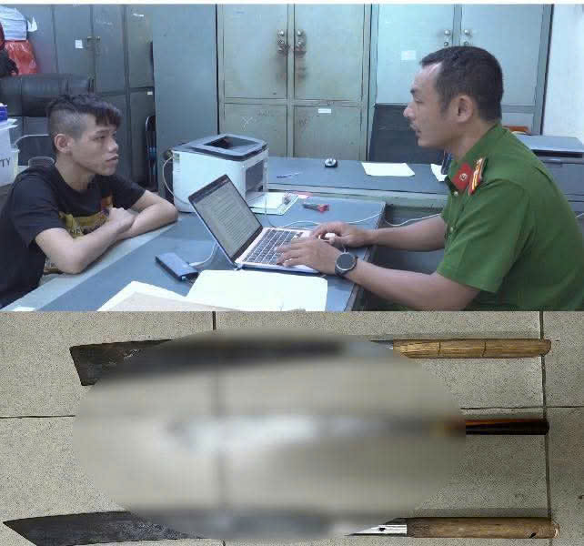 Tạm giữ 3 đối tượng trong nhóm thiếu niên vác dao chém người giữa đêm- Ảnh 1. Tạm giữ 3 đối tượng trong nhóm thiếu niên vác dao chém người giữa đêm- Ảnh 1.