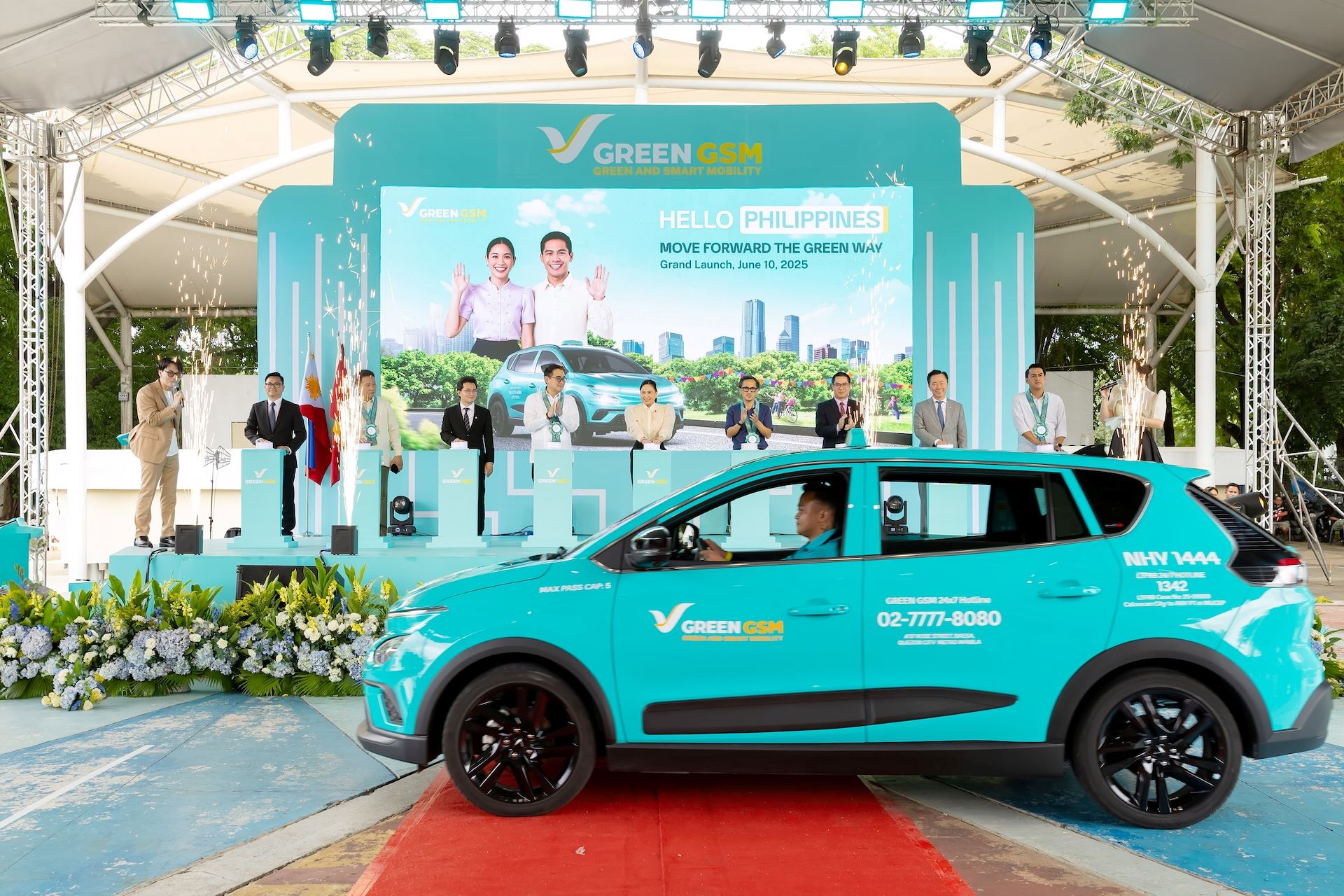 GSM chính thức ra mắt Green GSM - Thương hiệu taxi điện đầu tiên tại Philippines- Ảnh 1. GSM chính thức ra mắt Green GSM - Thương hiệu taxi điện đầu tiên tại Philippines- Ảnh 1.