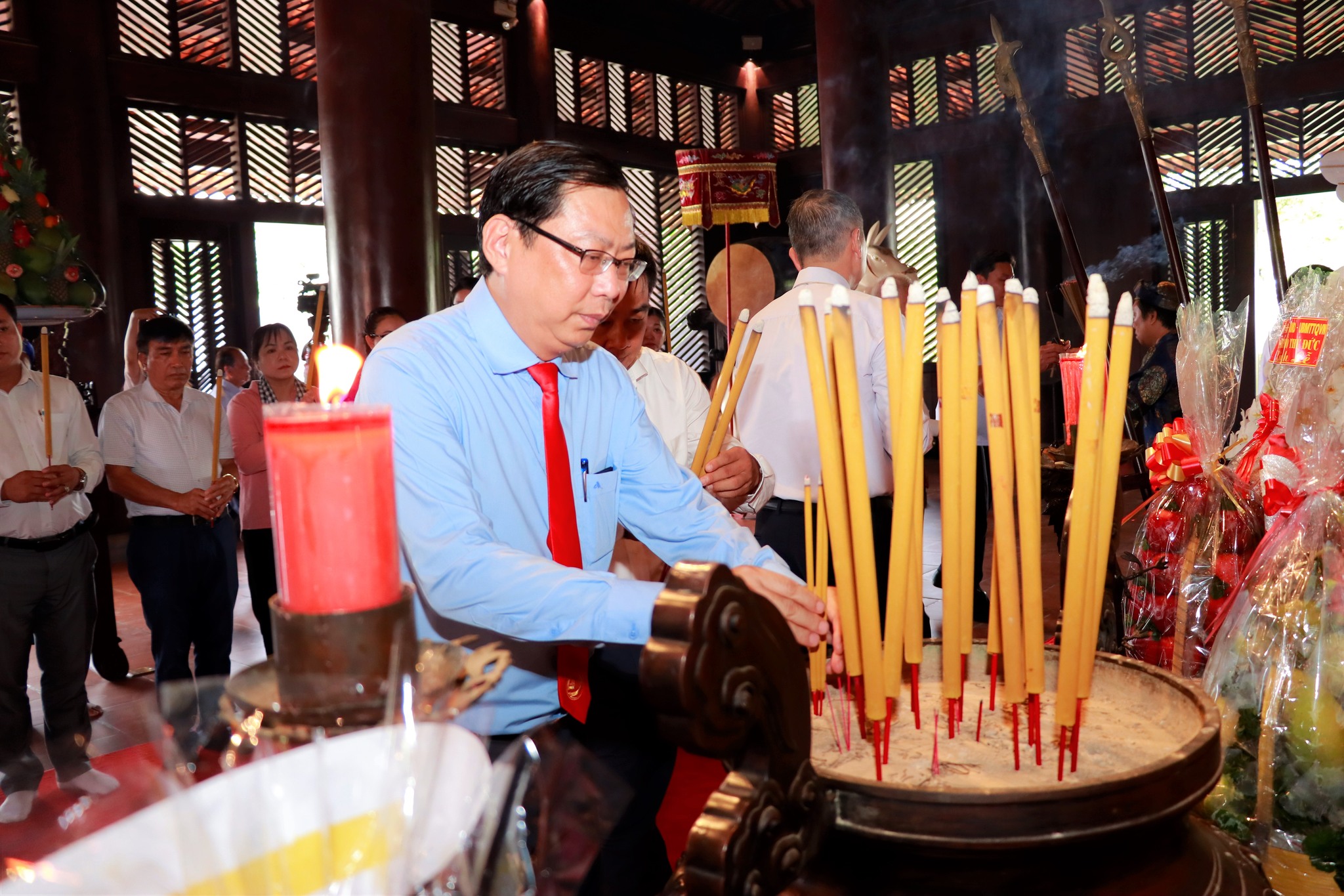 Lễ giỗ Đức Lễ Thành hầu Nguyễn Hữu Cảnh lần thứ 325- Ảnh 8. Lễ giỗ Đức Lễ Thành hầu Nguyễn Hữu Cảnh lần thứ 325- Ảnh 8.