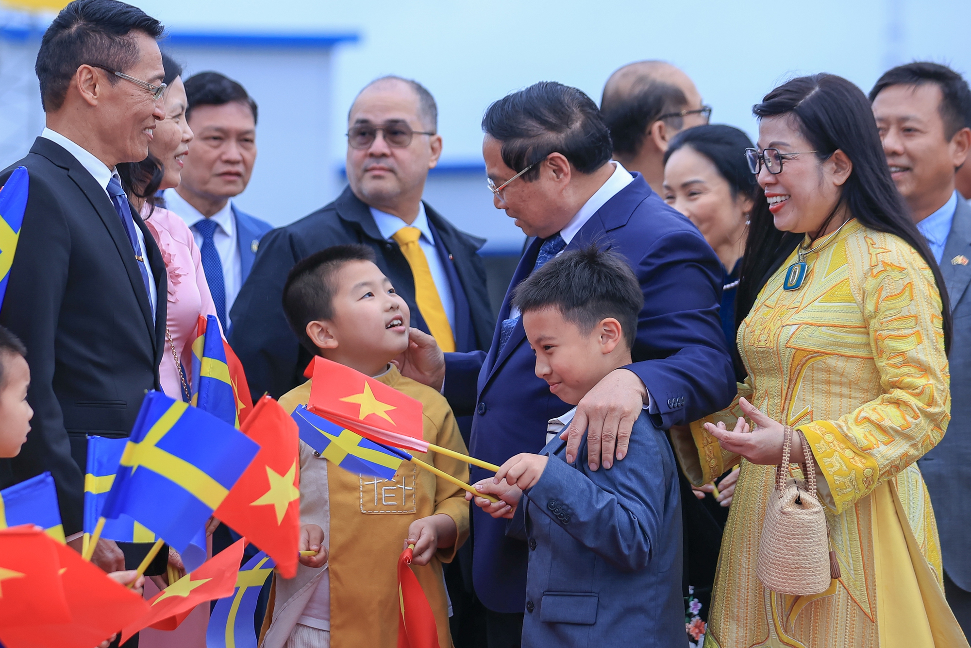 Thủ tướng Phạm Minh Chính bắt đầu thăm chính thức Thuỵ Điển- Ảnh 3. Thủ tướng Phạm Minh Chính bắt đầu thăm chính thức Thuỵ Điển- Ảnh 3.