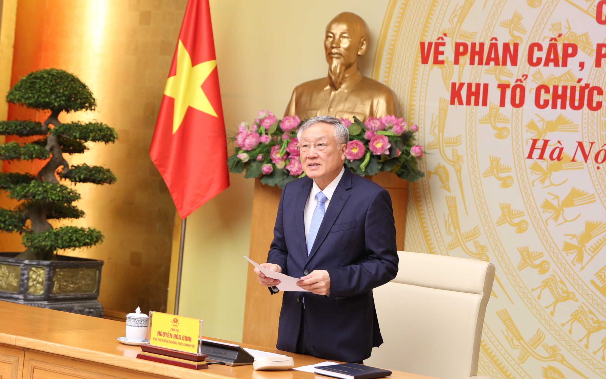 Chính phủ xây dựng trợ lý ảo hỗ trợ thực hiện chính quyền 2 cấp
