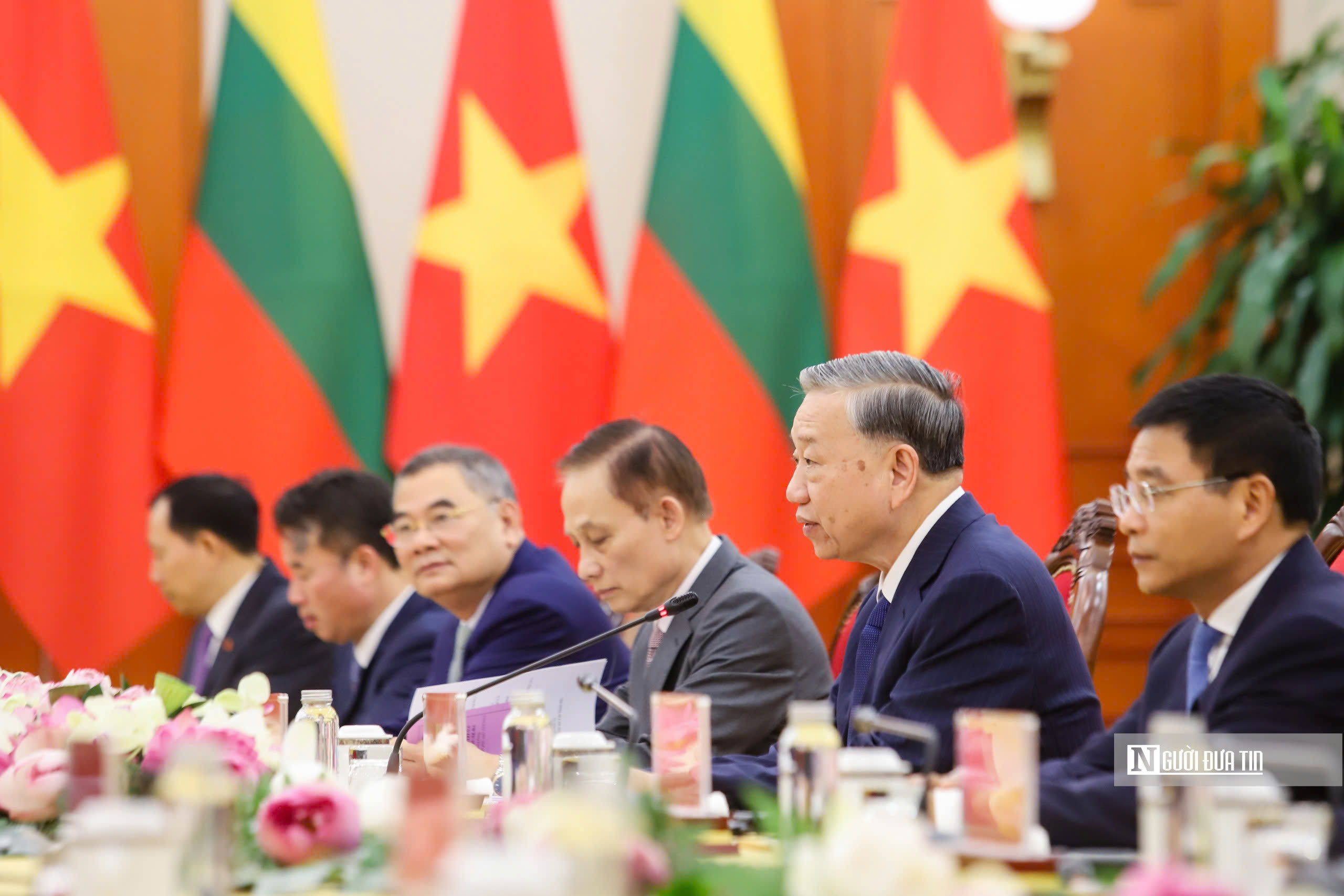Tổng Bí thư Tô Lâm tiếp Tổng thống Litva Gitanas Nauseda- Ảnh 3. Tổng Bí thư Tô Lâm tiếp Tổng thống Litva Gitanas Nauseda- Ảnh 3.