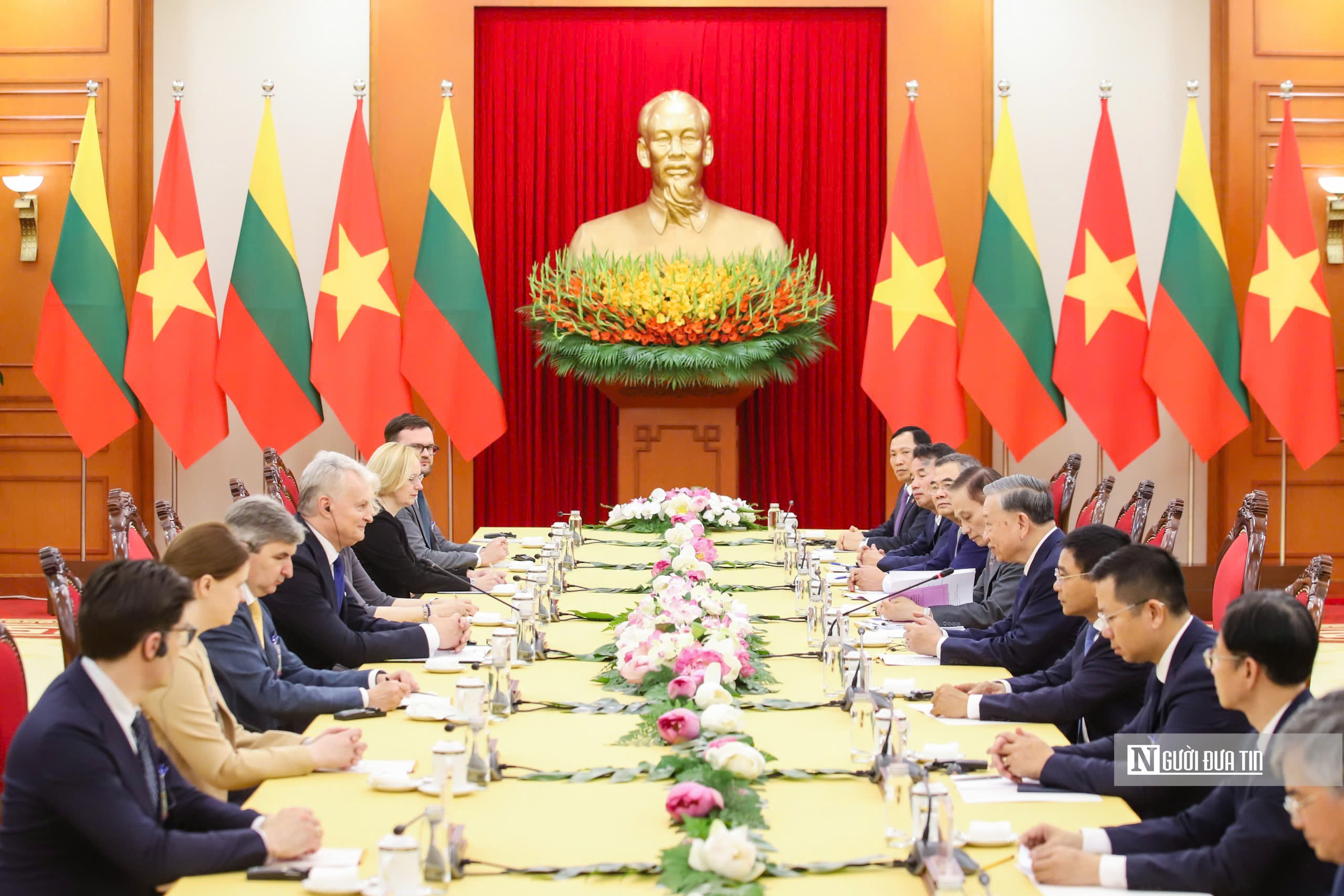 Tổng Bí thư Tô Lâm tiếp Tổng thống Litva Gitanas Nauseda- Ảnh 2. Tổng Bí thư Tô Lâm tiếp Tổng thống Litva Gitanas Nauseda- Ảnh 2.