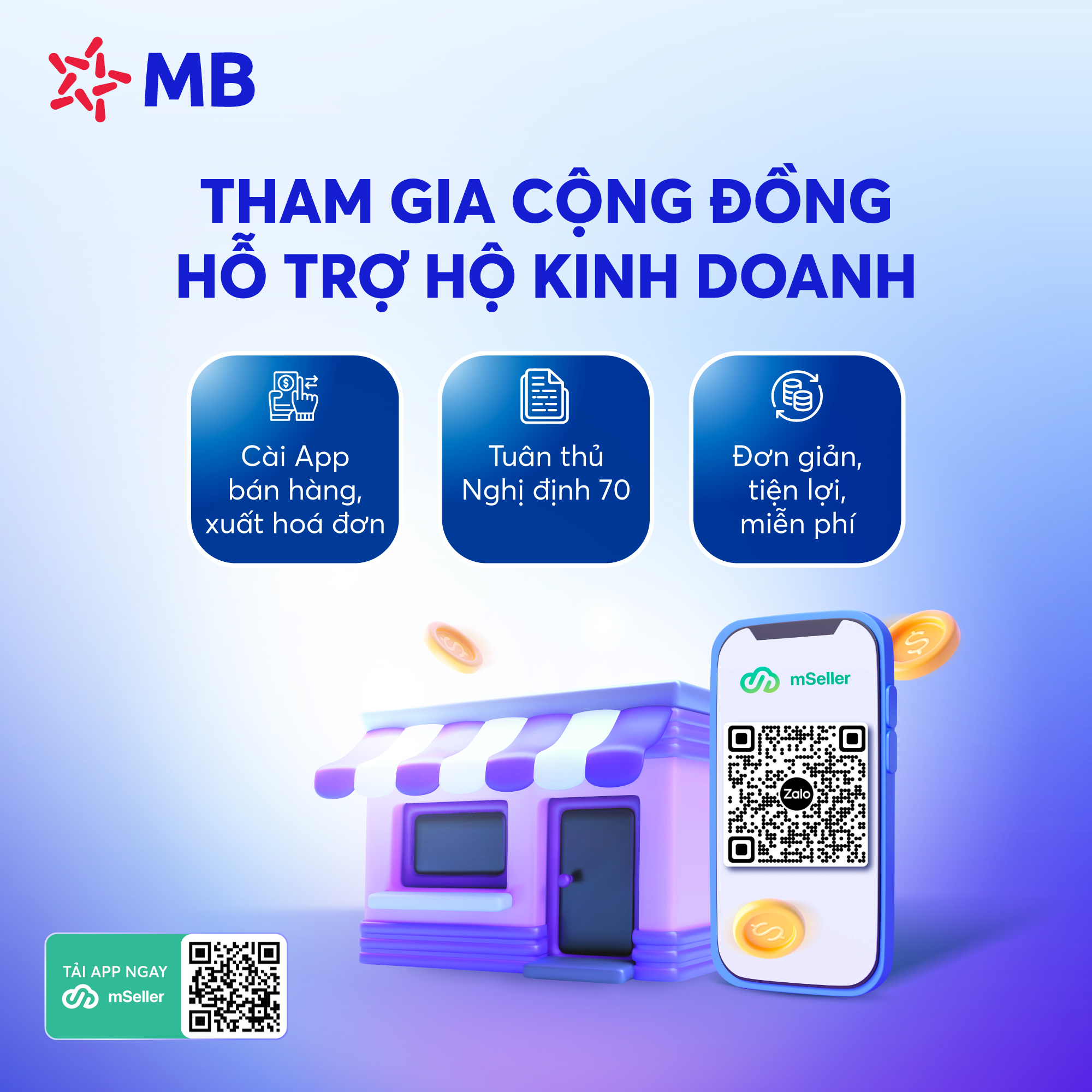 MB tặng miễn phí app bán hàng, xuất hóa đơn điện tử chỉ cần điện thoại- Ảnh 3. MB tặng miễn phí app bán hàng, xuất hóa đơn điện tử chỉ cần điện thoại- Ảnh 3.