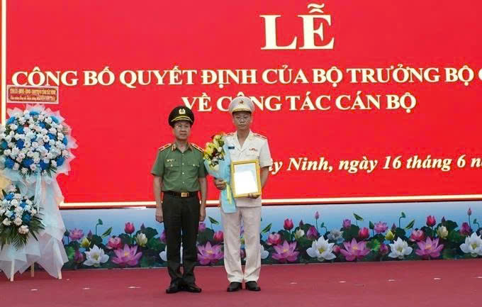 Tây Ninh có tân Giám đốc Công an- Ảnh 1. Tây Ninh có tân Giám đốc Công an- Ảnh 1.