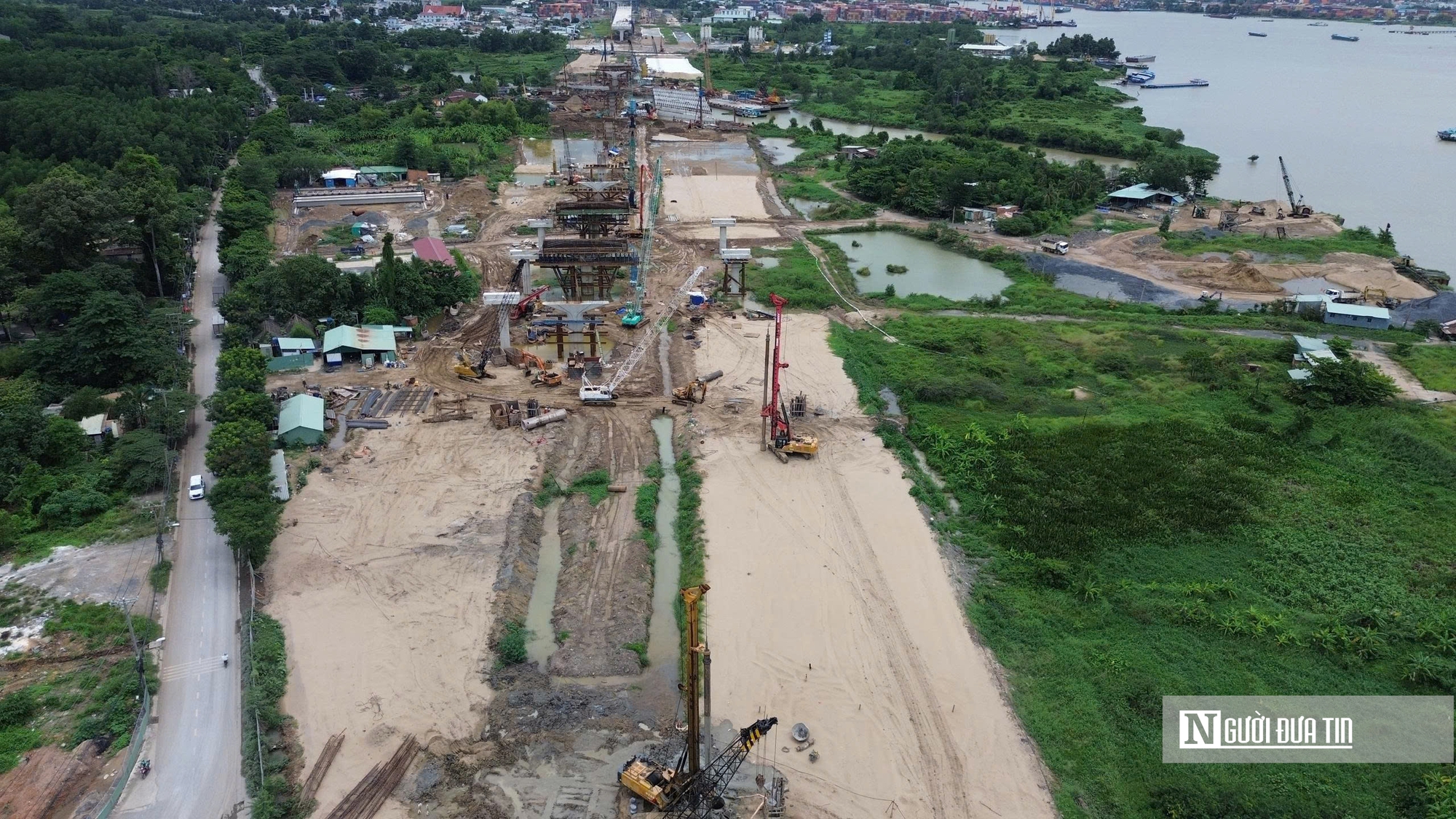Chạy đua với thời gian trên công trường Vành đai 3 Tp.HCM- Ảnh 1. Chạy đua với thời gian trên công trường Vành đai 3 Tp.HCM- Ảnh 1.