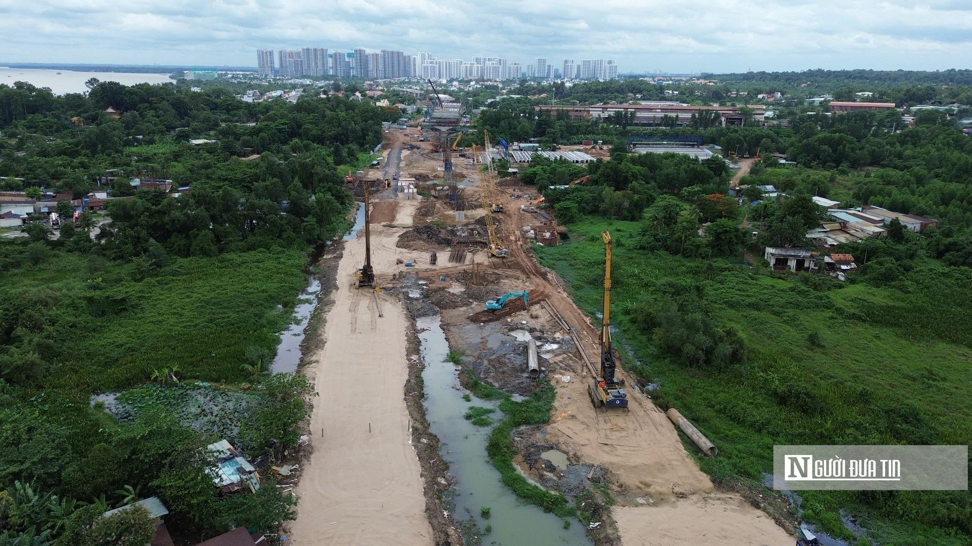 Chạy đua với thời gian trên công trường Vành đai 3 Tp.HCM- Ảnh 4. Chạy đua với thời gian trên công trường Vành đai 3 Tp.HCM- Ảnh 4.