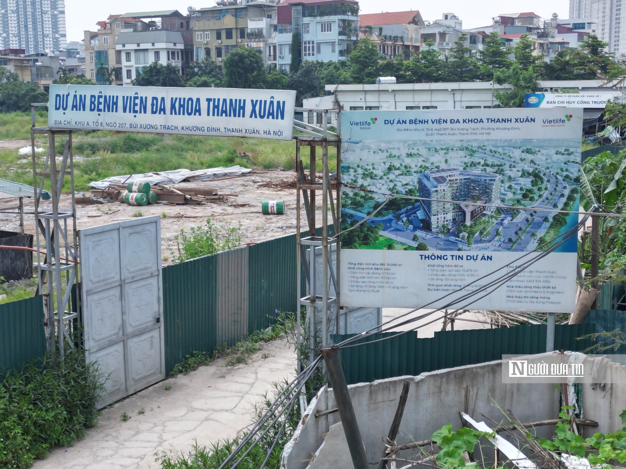 Dự án bệnh viện ôm hàng chục m2 đất "vàng" để không tại Hà Nội- Ảnh 1. Dự án bệnh viện ôm hàng chục m2 đất "vàng" để không tại Hà Nội- Ảnh 1.