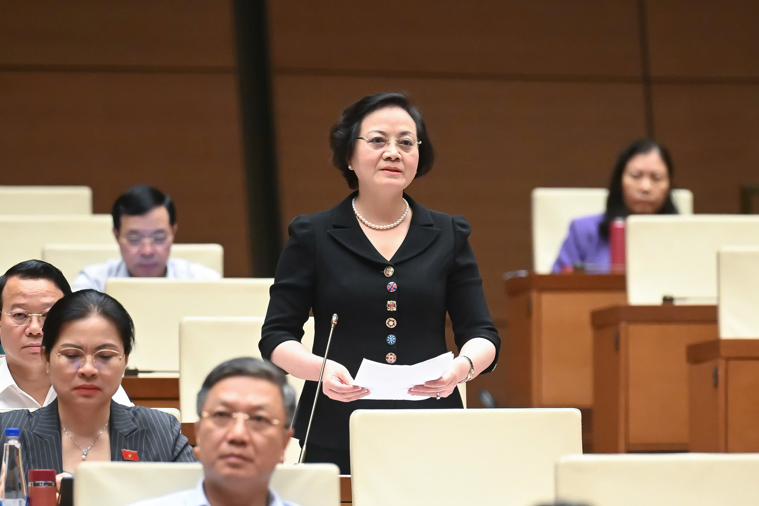 Bộ trưởng Bộ Nội vụ nói về việc sắp xếp cán bộ trong vận hành bộ máy mới- Ảnh 1. Bộ trưởng Bộ Nội vụ nói về việc sắp xếp cán bộ trong vận hành bộ máy mới- Ảnh 1.