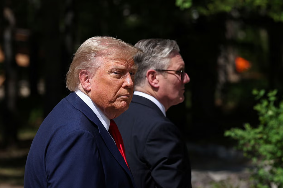 Ông Trump rời hội nghị G7 sớm để tập trung vào xung đột ở Trung Đông- Ảnh 1. Ông Trump rời hội nghị G7 sớm để tập trung vào xung đột ở Trung Đông- Ảnh 1.