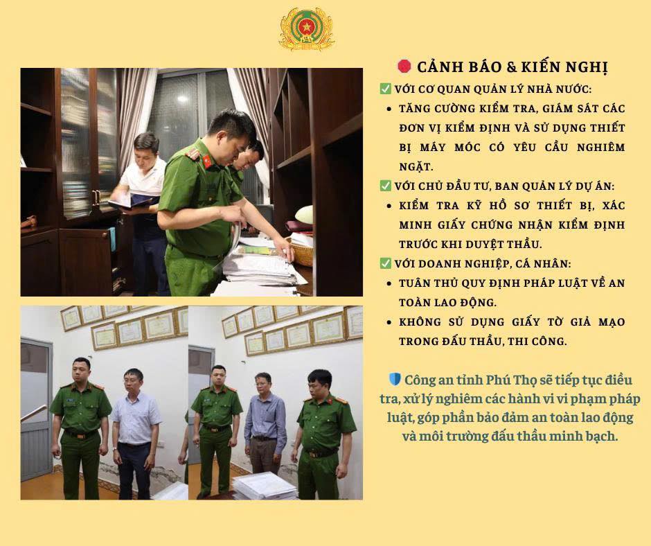 Làm giả hàng nghìn giấy chứng nhận kiểm định giả, thu lợi bất chính nhiều tỷ đồng- Ảnh 3. Làm giả hàng nghìn giấy chứng nhận kiểm định giả, thu lợi bất chính nhiều tỷ đồng- Ảnh 3.